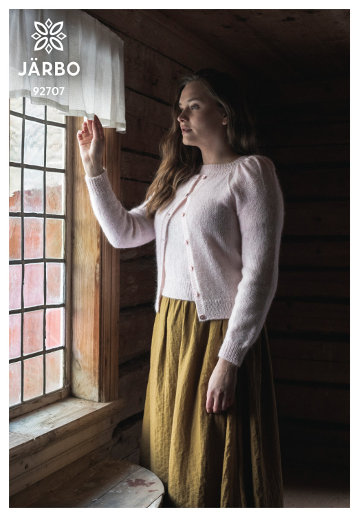 Rosalinda – vest met pofmouwen