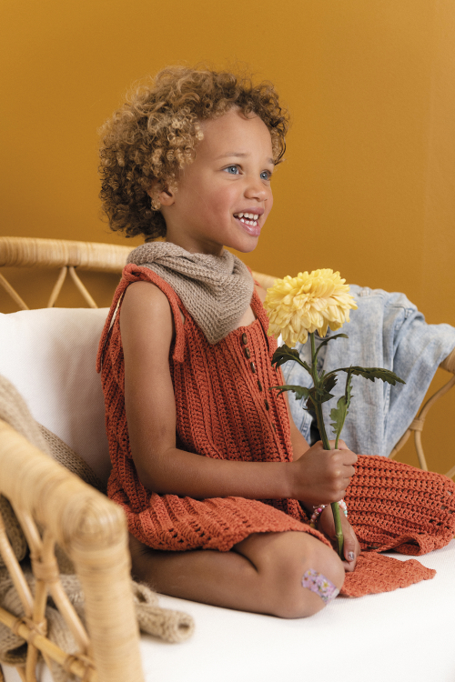 Lisse - gehaakte kindersjaal