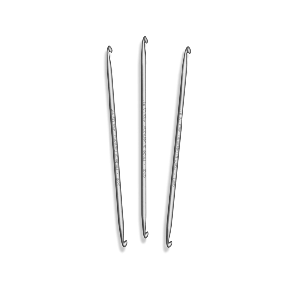 Tunesisch dubbele haaknaalden