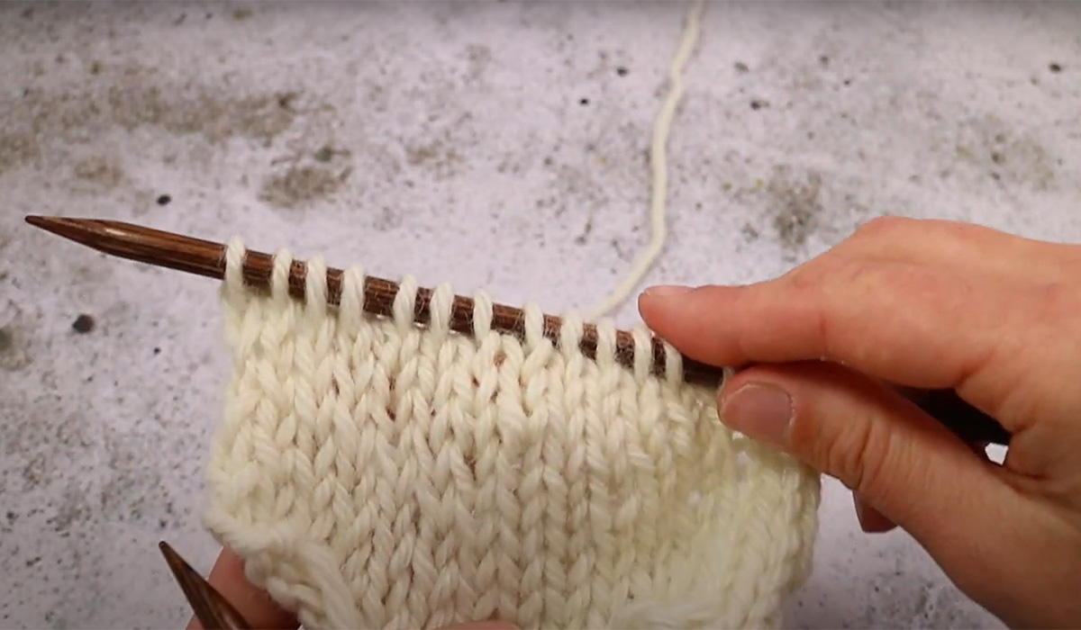 Instructievideo: German Short Rows